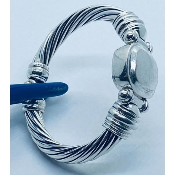 David Yurman Hinge Watch Case Bangle Bracelet 925 585 - Picture 1 of 16